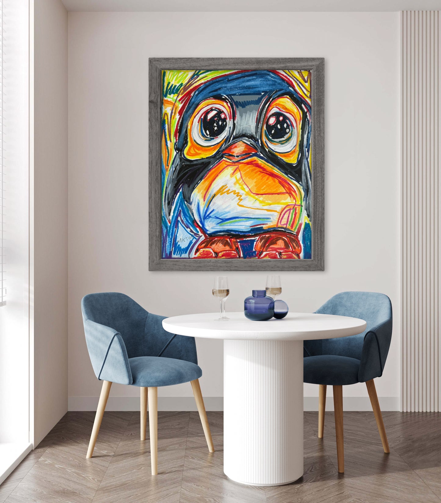 Ace The Penguin - Art Prints