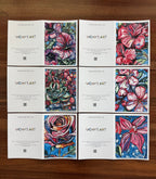 Pink Flowers - Greeting cards