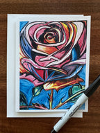 Pink Flowers - Greeting cards