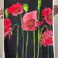 Five Red Poppies - ORIGINAL Watercolor artwork 22x30”