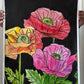 Beautiful Poppies - ORIGINAL Watercolor artwork 22x30”