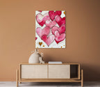 Golden Hearts II - Art Prints