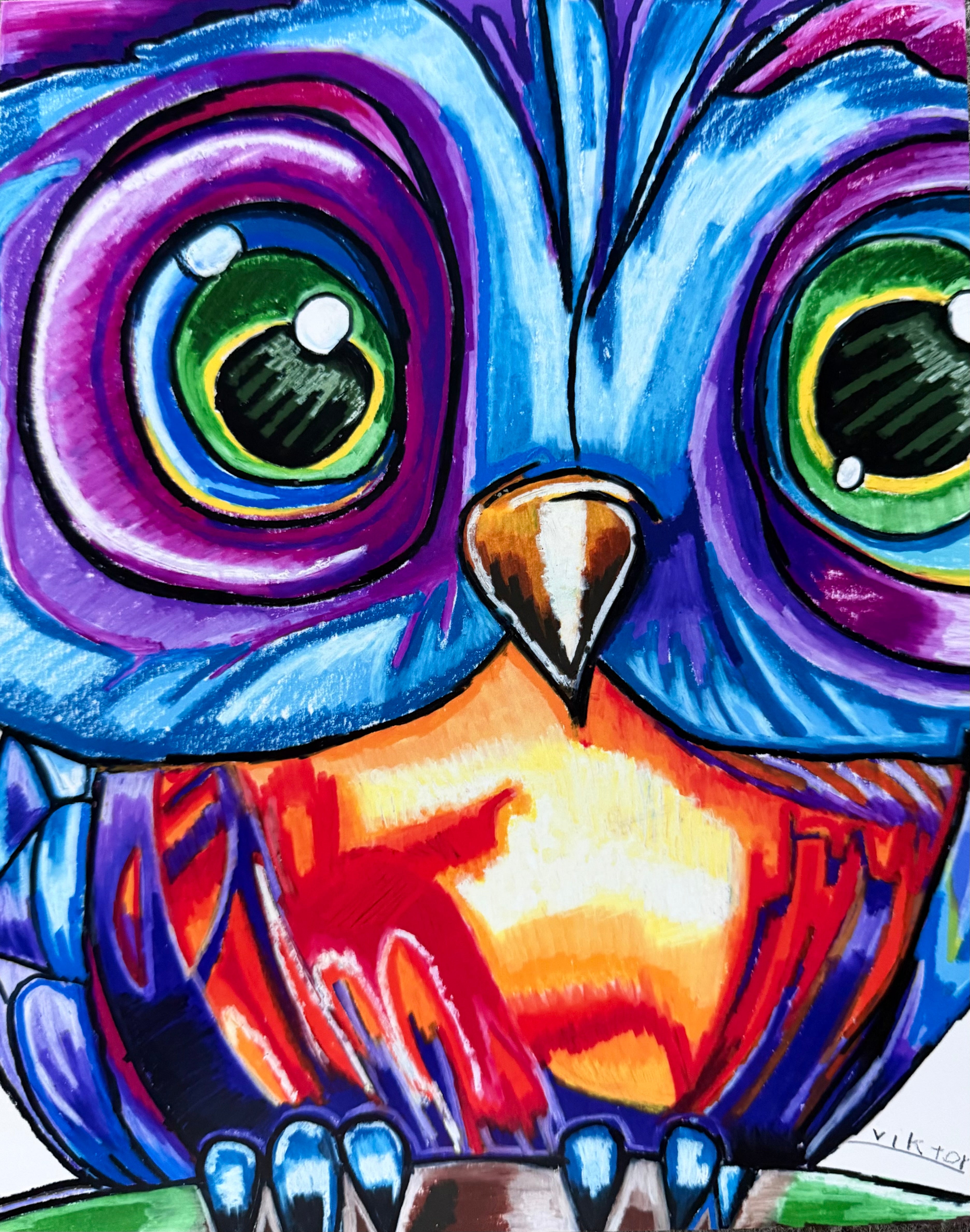 Tiffany The Owl - Art Prints