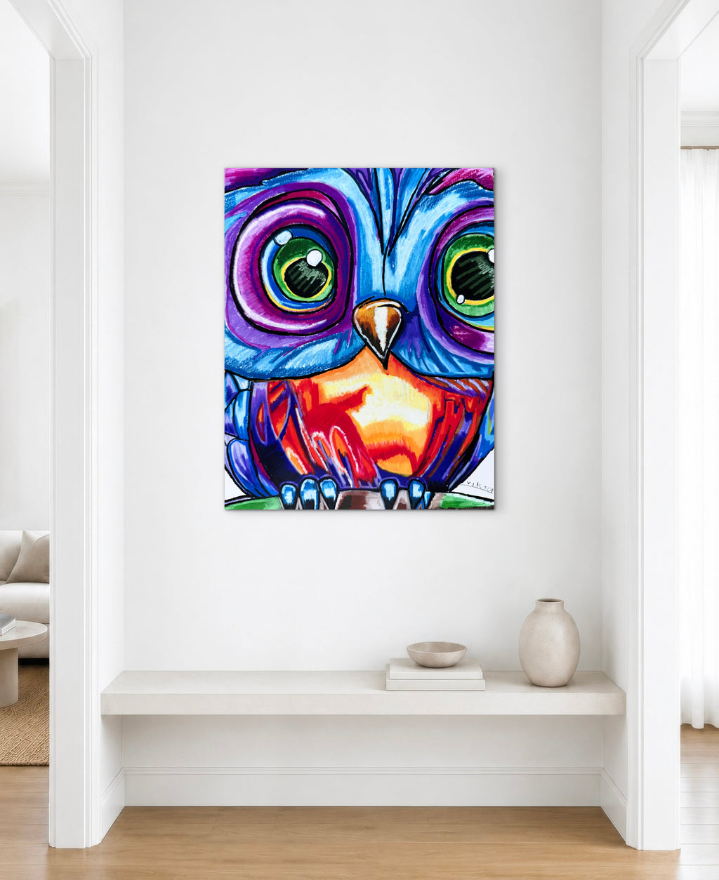 Tiffany The Owl - Art Prints