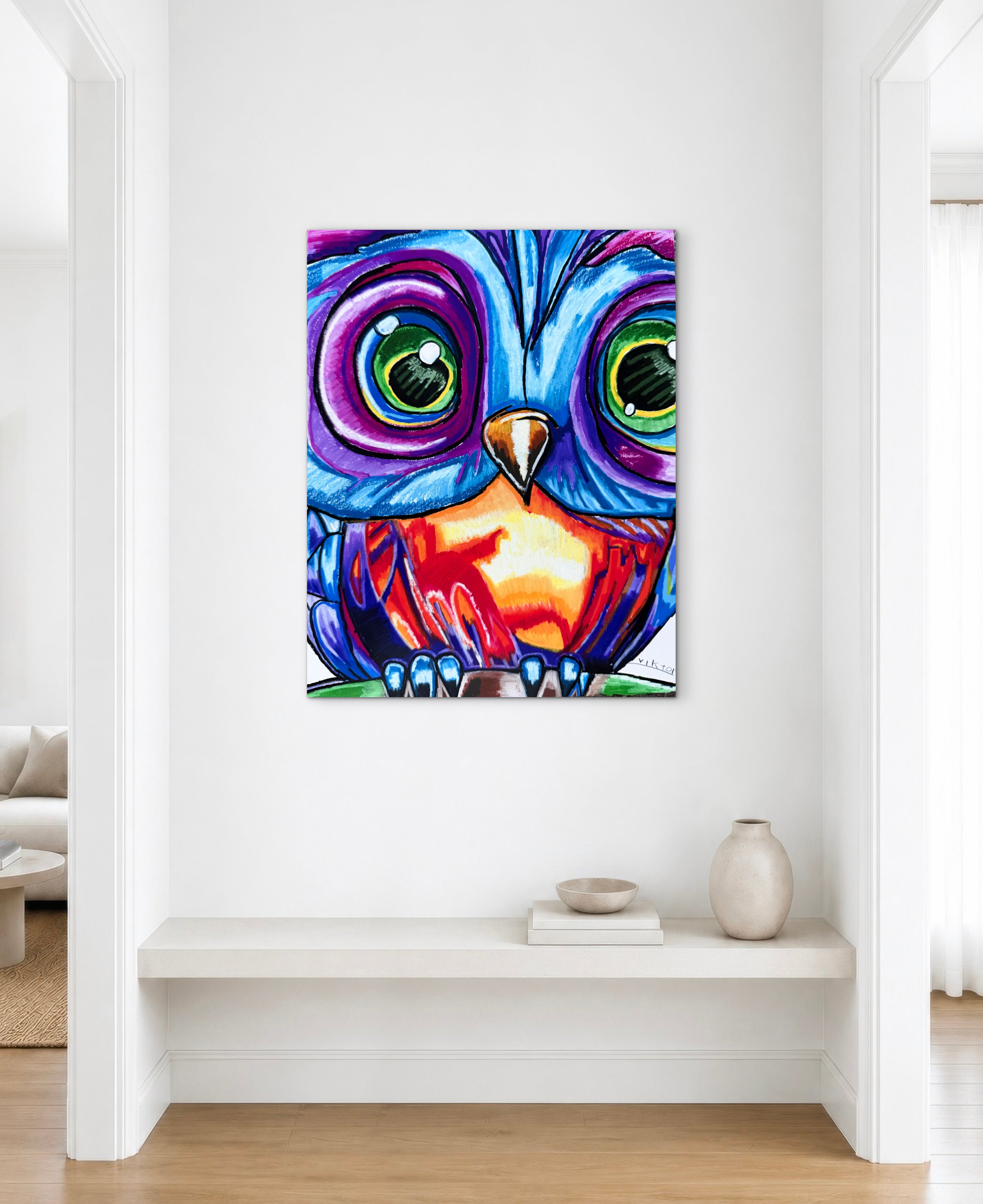 Tiffany The Owl - Art Prints