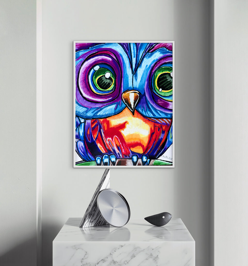 Tiffany The Owl - Art Prints