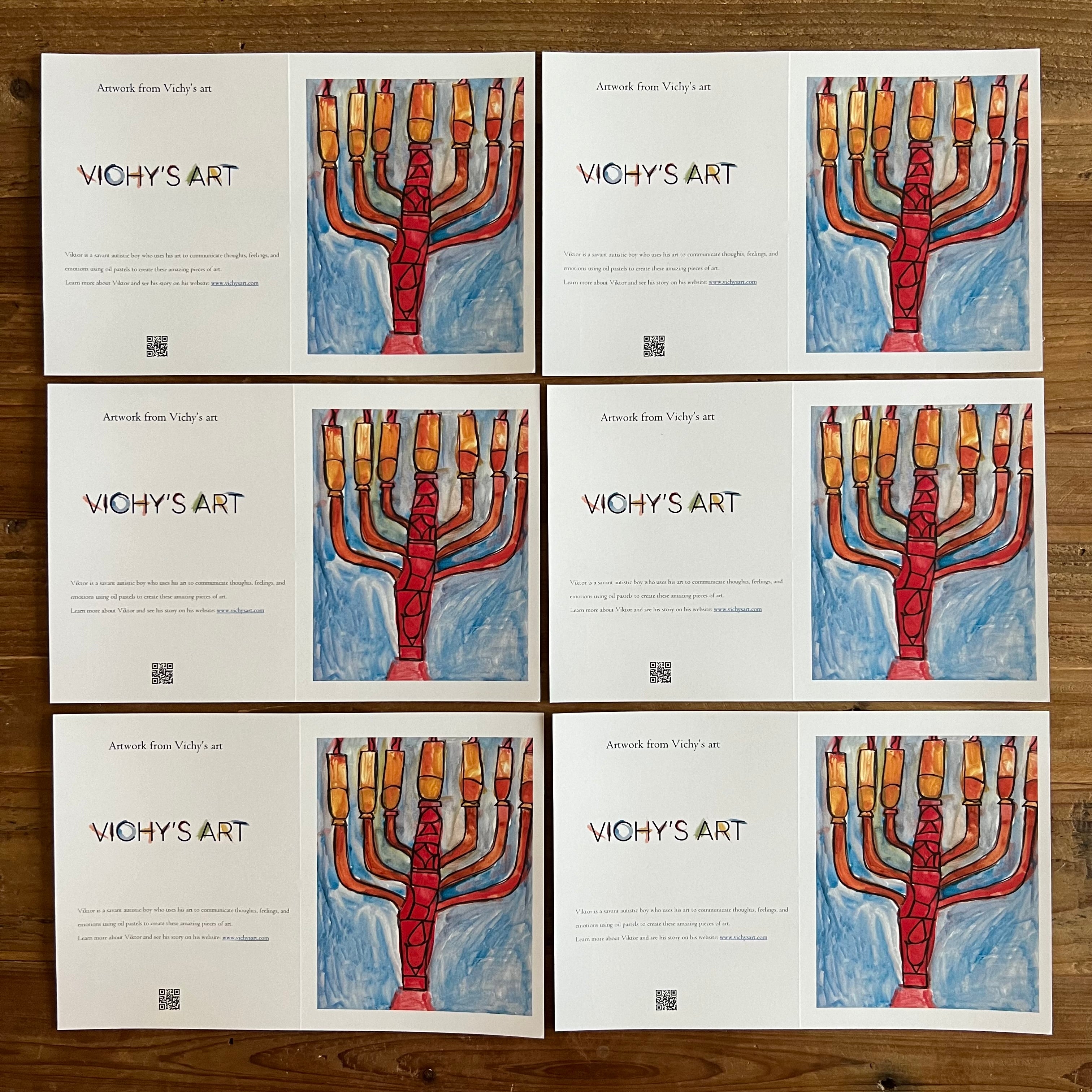 Happy Hanukkah - Greeting cards