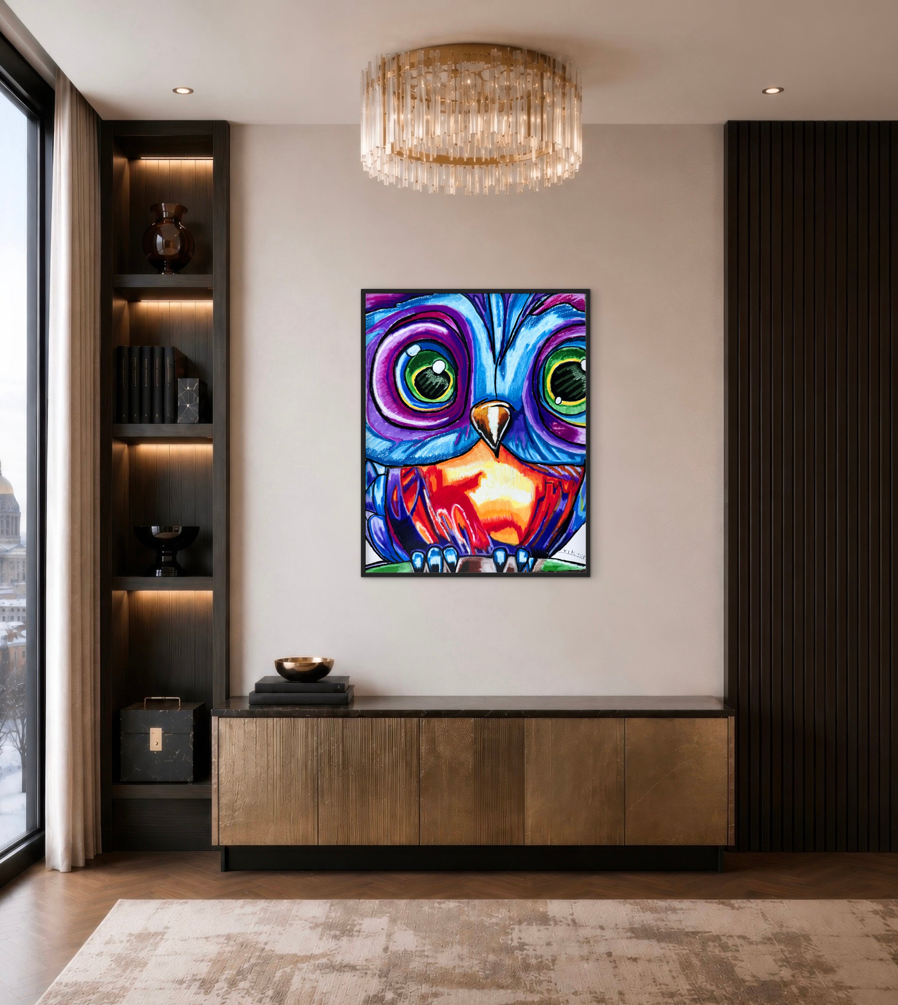 Tiffany The Owl - Art Prints