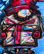 Gnome Holding A Gift Box - Art Prints