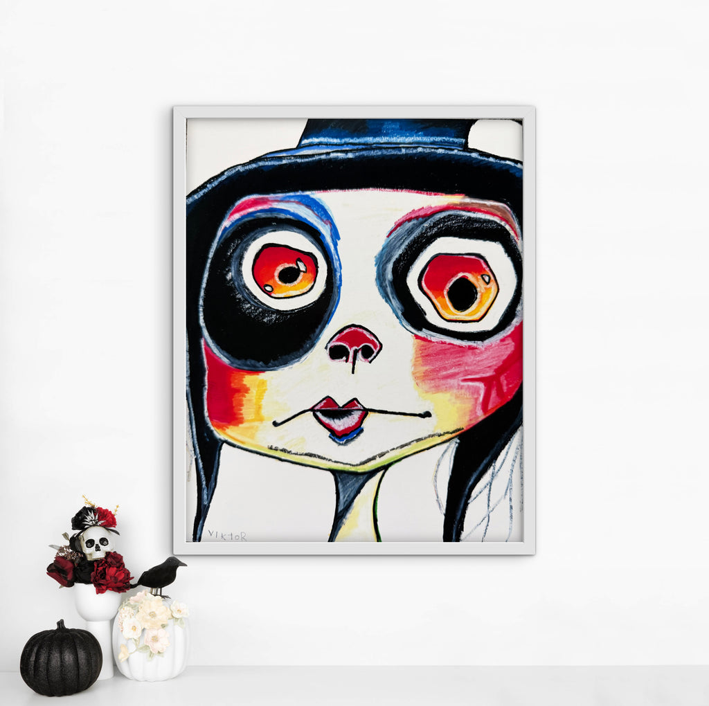 Spooky Girl - Art Prints