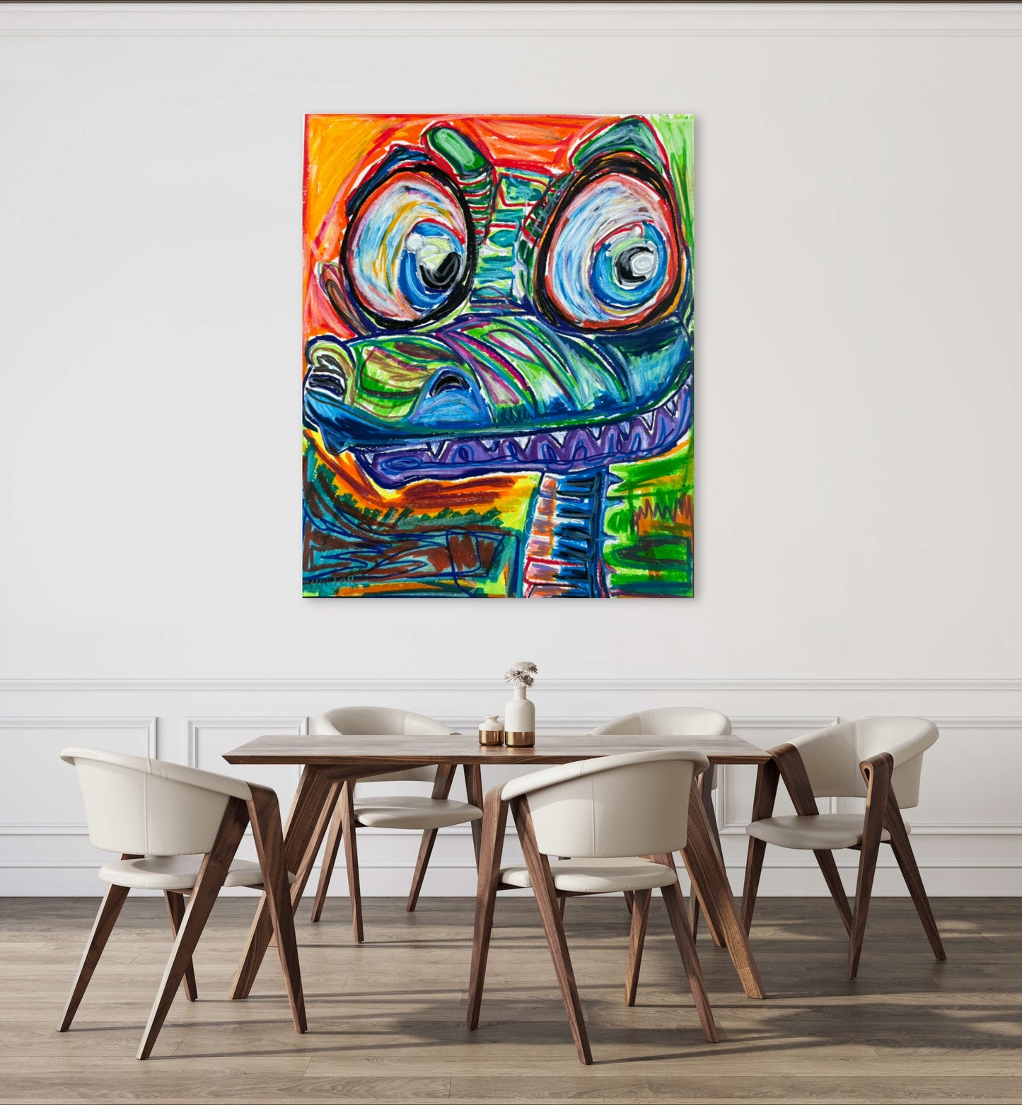 Ali The Gator - Art Prints