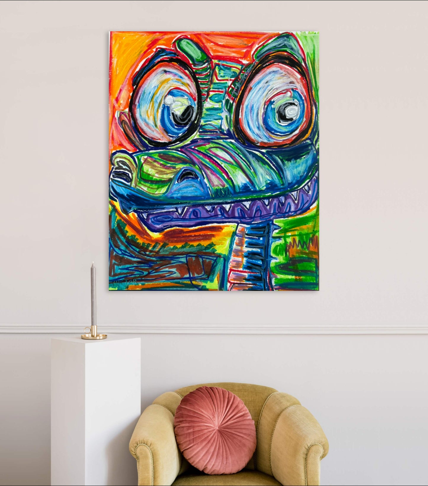 Ali The Gator - Art Prints