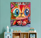 Kitty The Cat - Art Prints