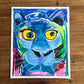 The Blue Puma - ORIGINAL  14x17”