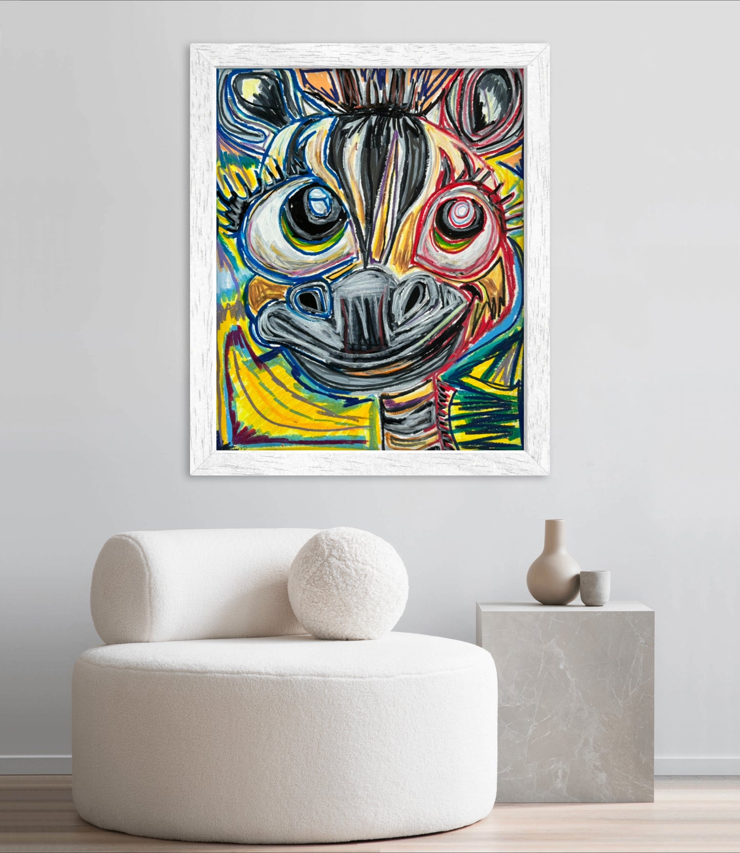 Zebrella The Zebra - Art Prints