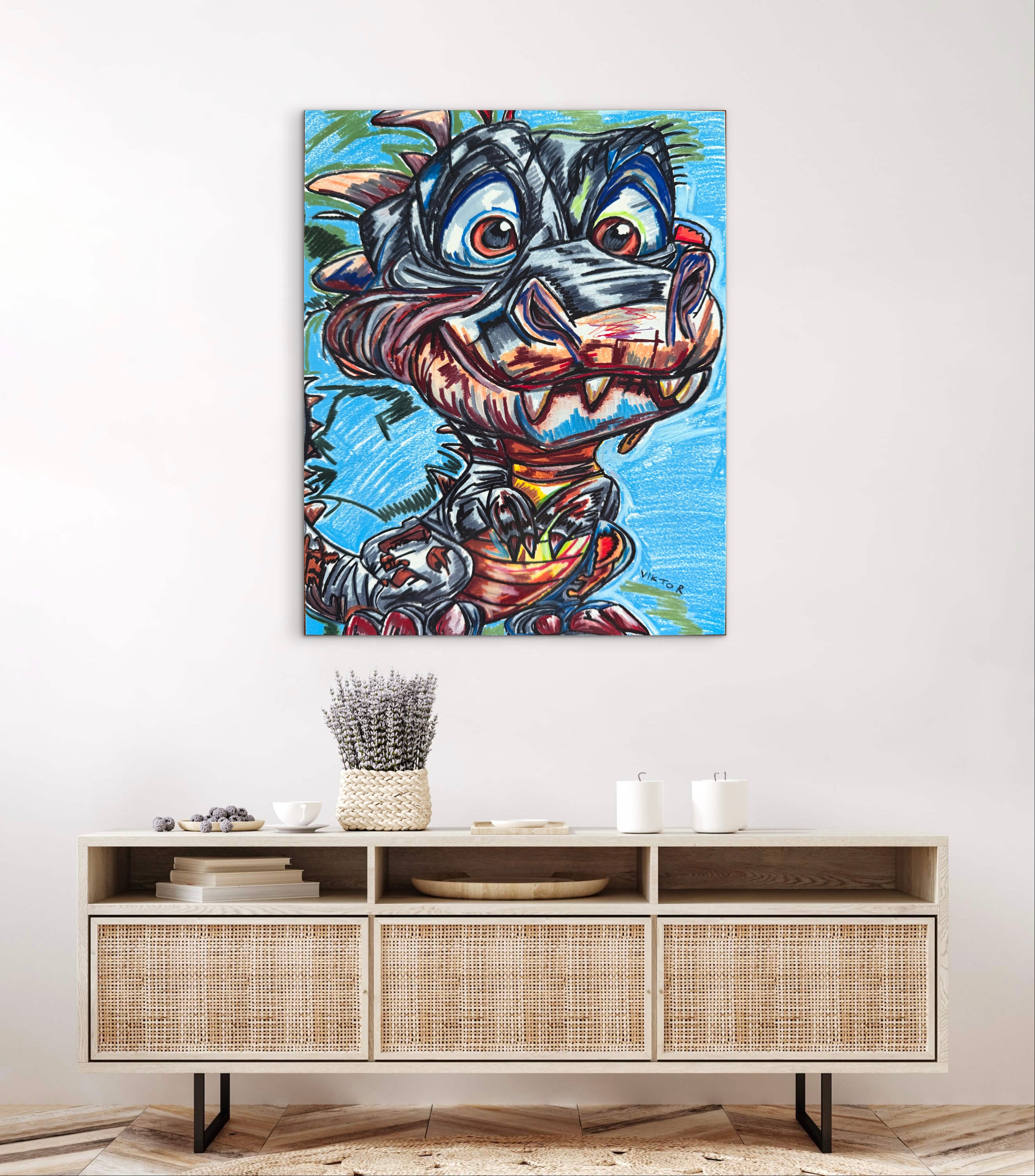 Cute Dino - Art Prints