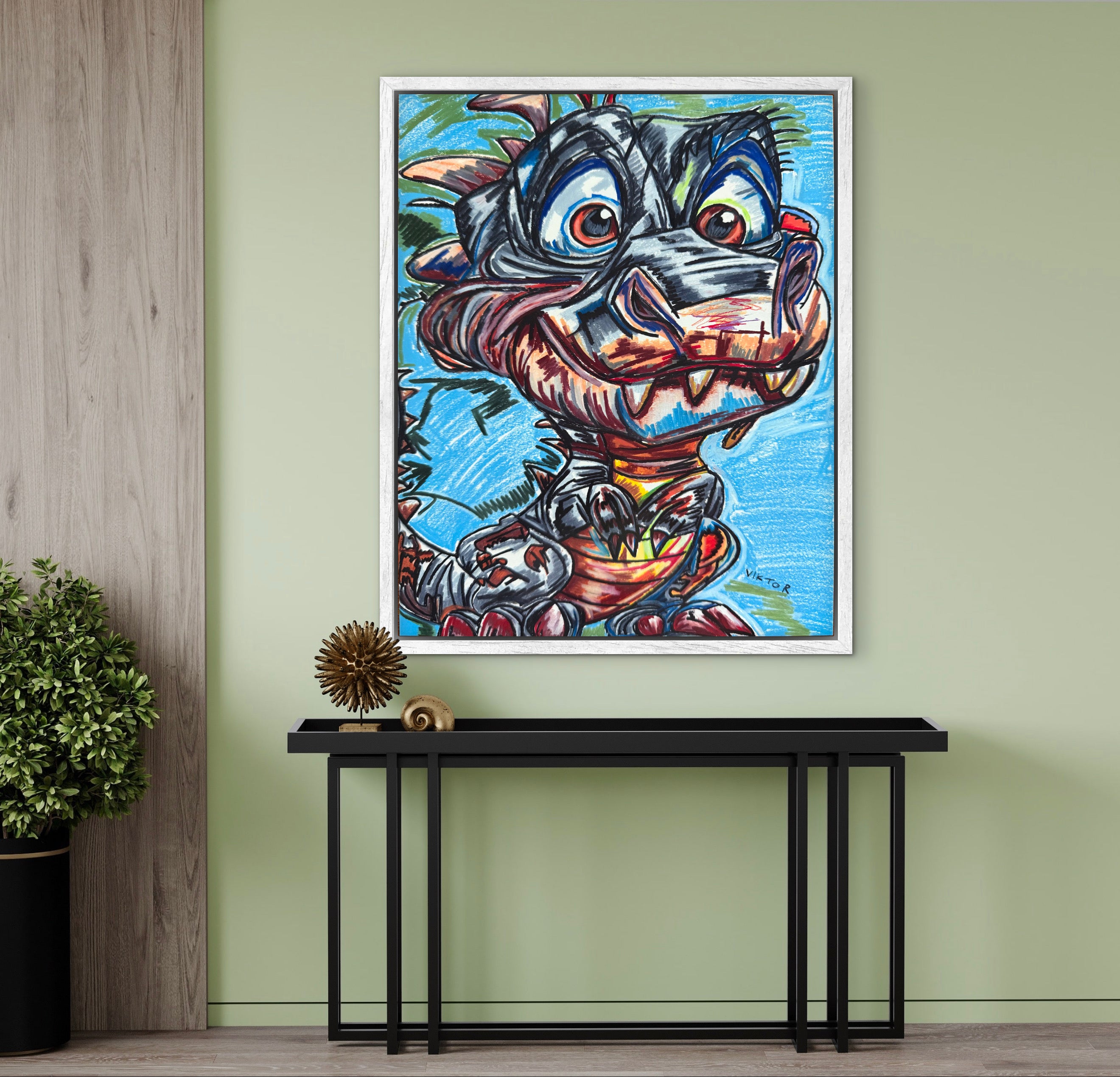 Cute Dino - Art Prints