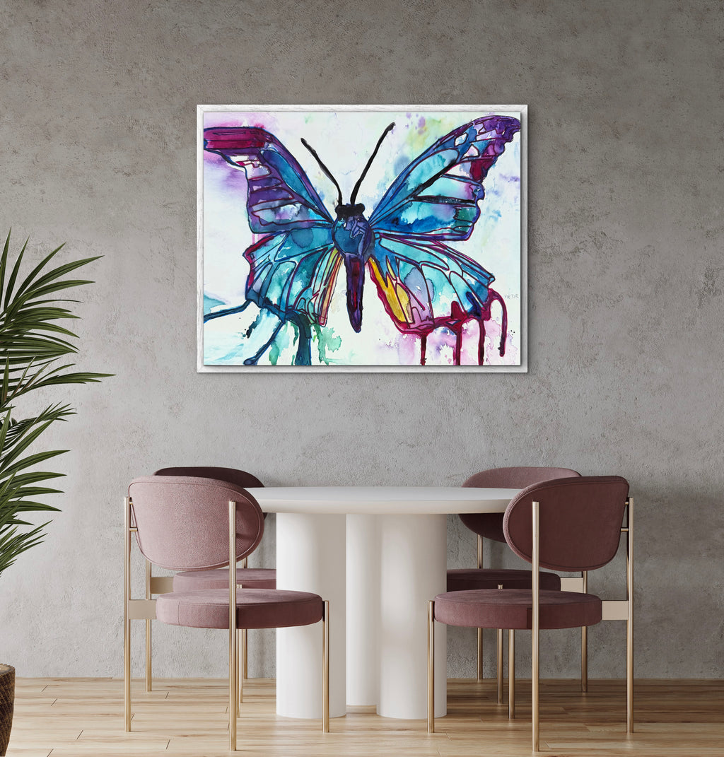 Purple Wings - Art Prints