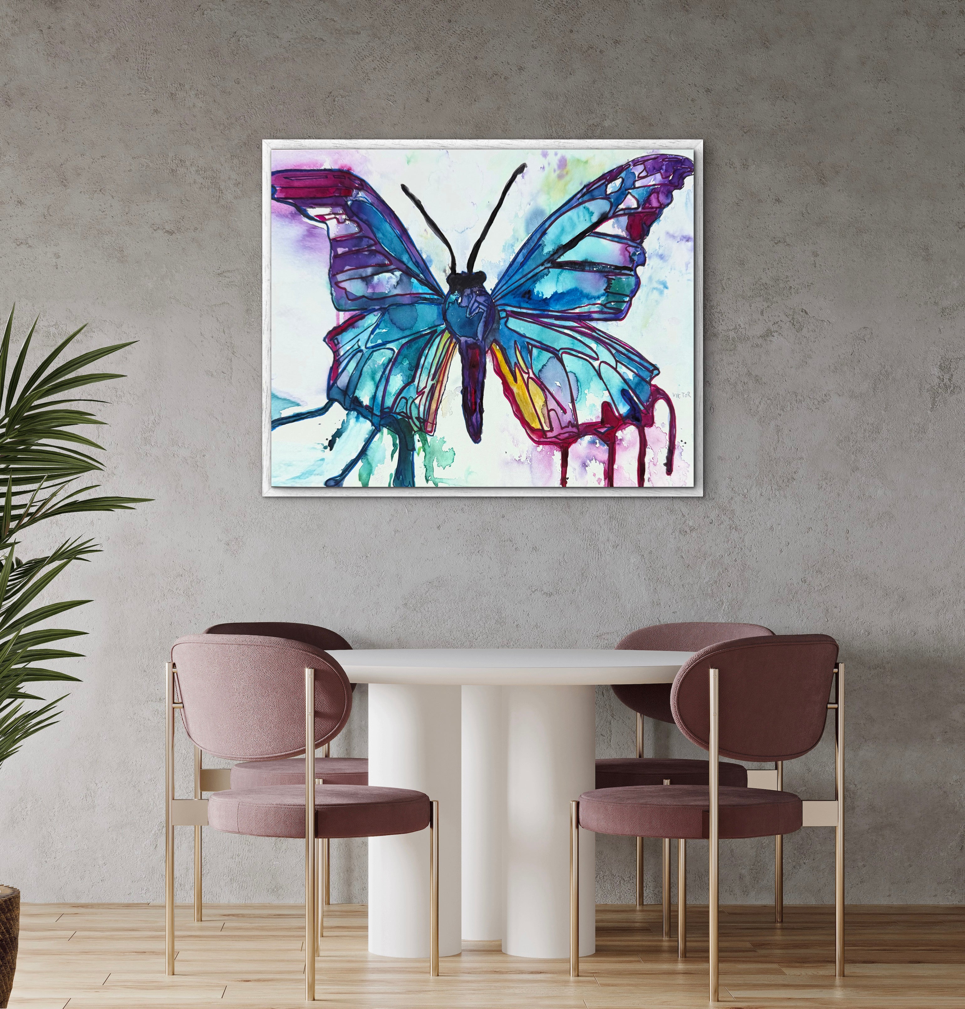 Purple Wings - Art Prints
