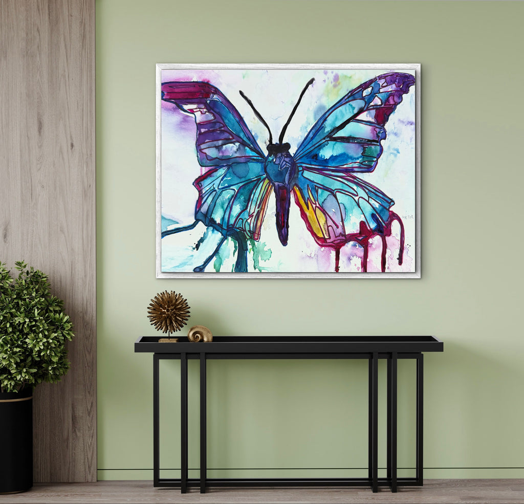 Purple Wings - Art Prints