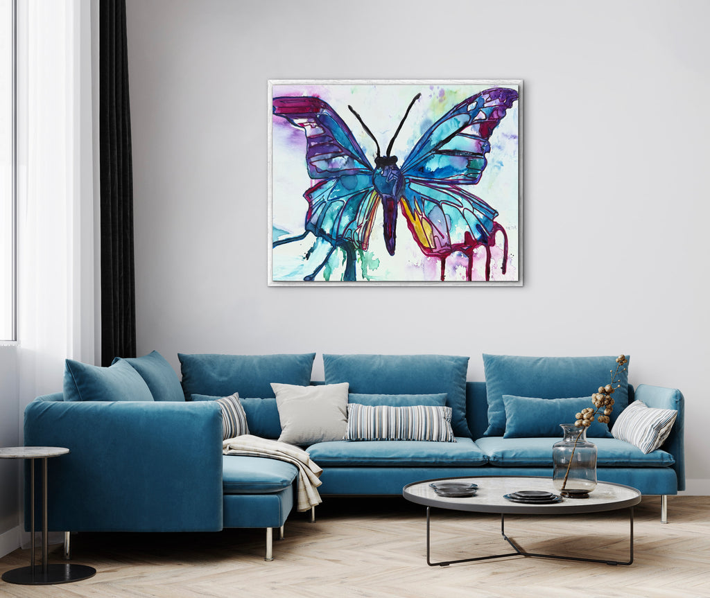 Purple Wings - Art Prints