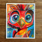 Little Red Bird - ORIGINAL  14X17"