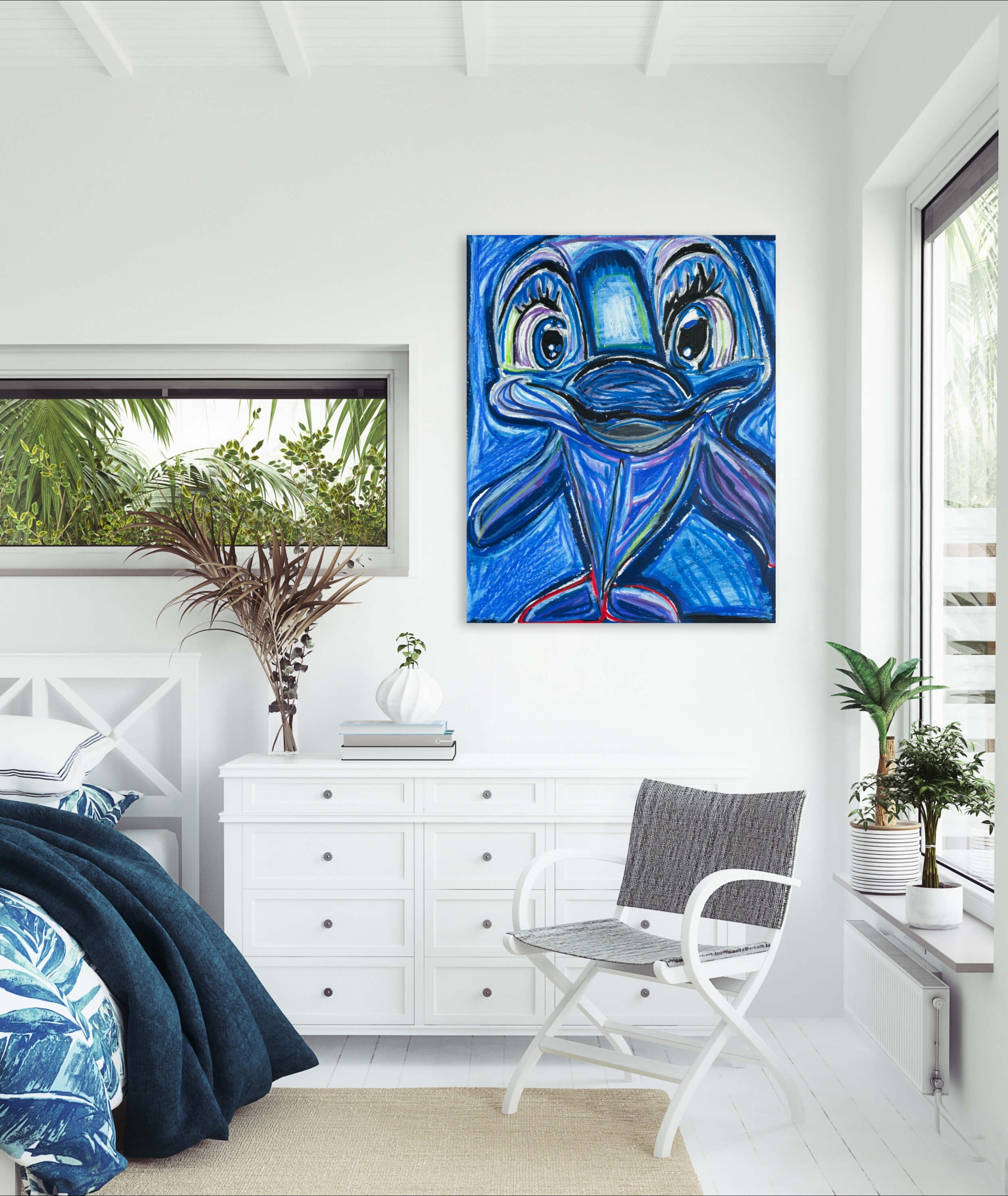 The Dolphin - Art Prints - Vichy's Art