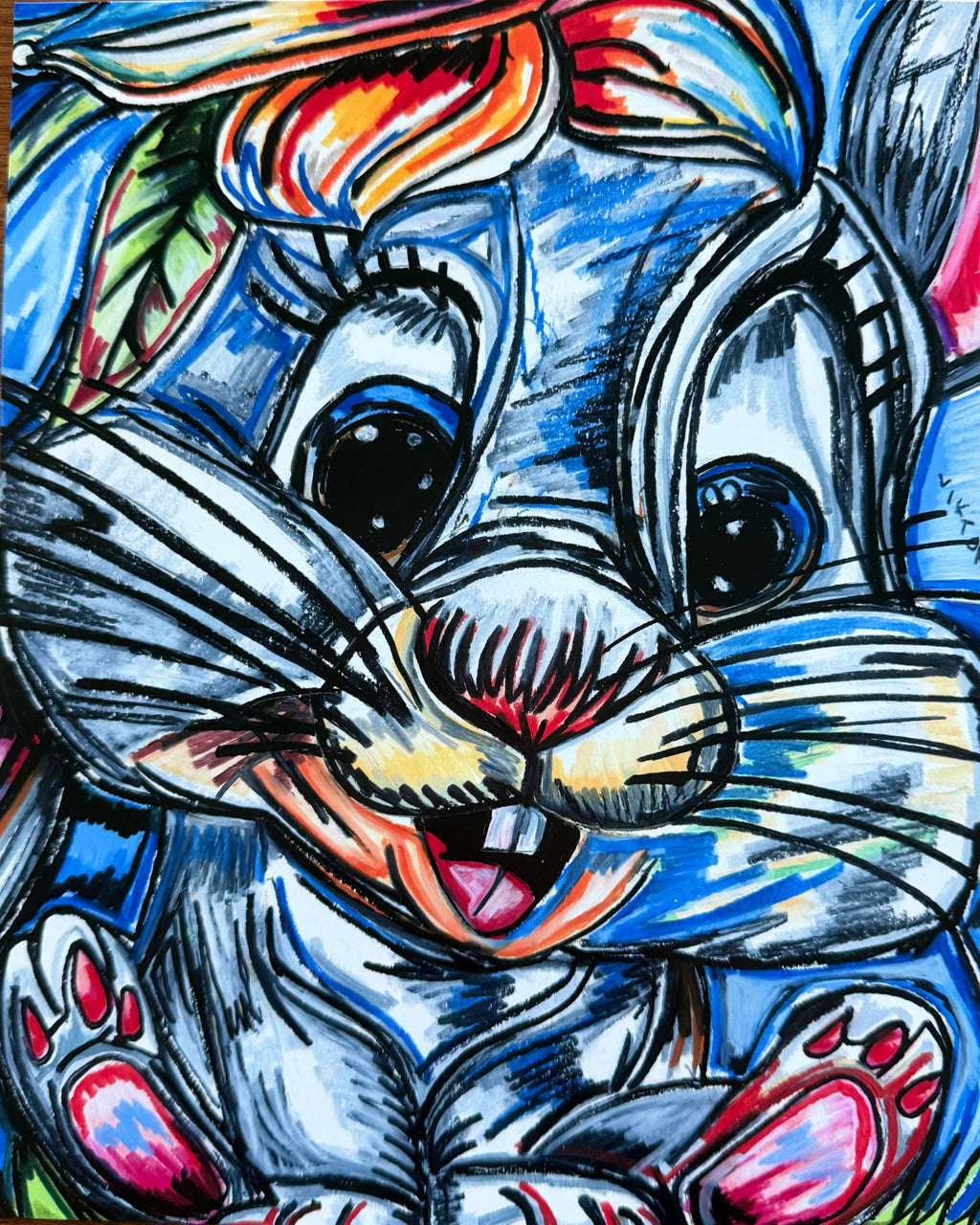 Cute Rabbit - Art Prints