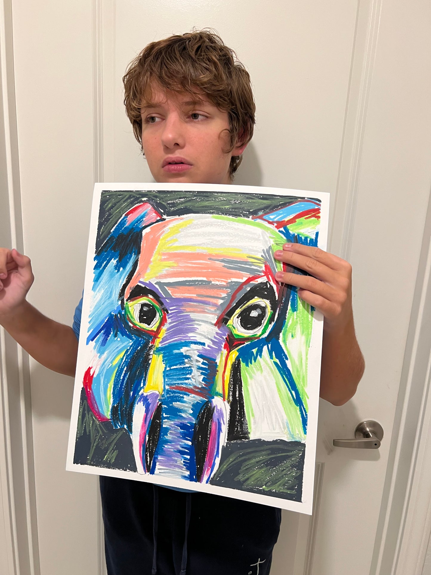 Bluebell The Elephant - Art Prints
