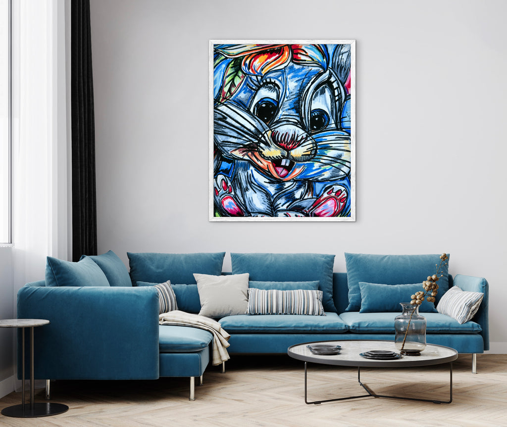 Cute Rabbit - Art Prints