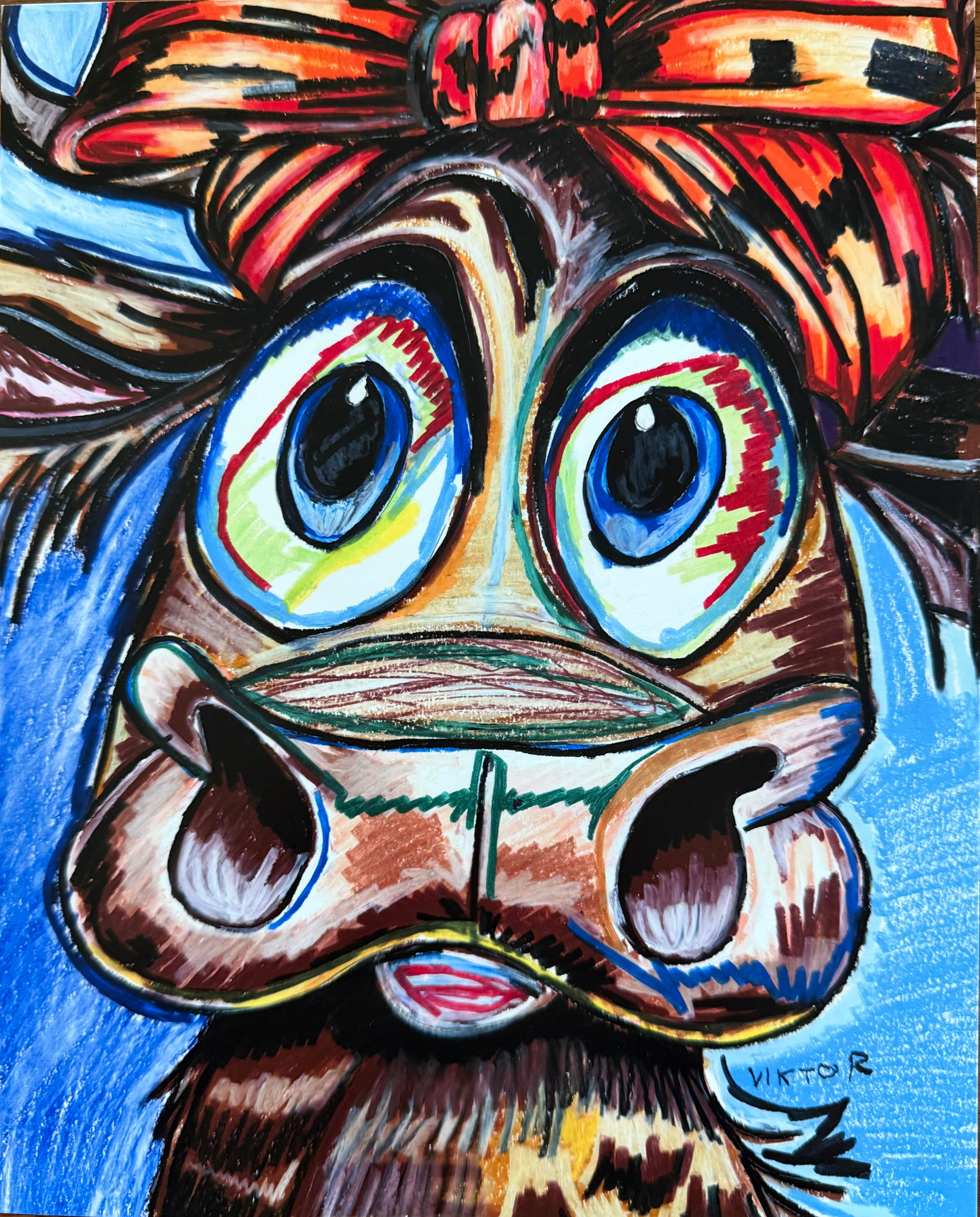Cow Girl - Art Prints