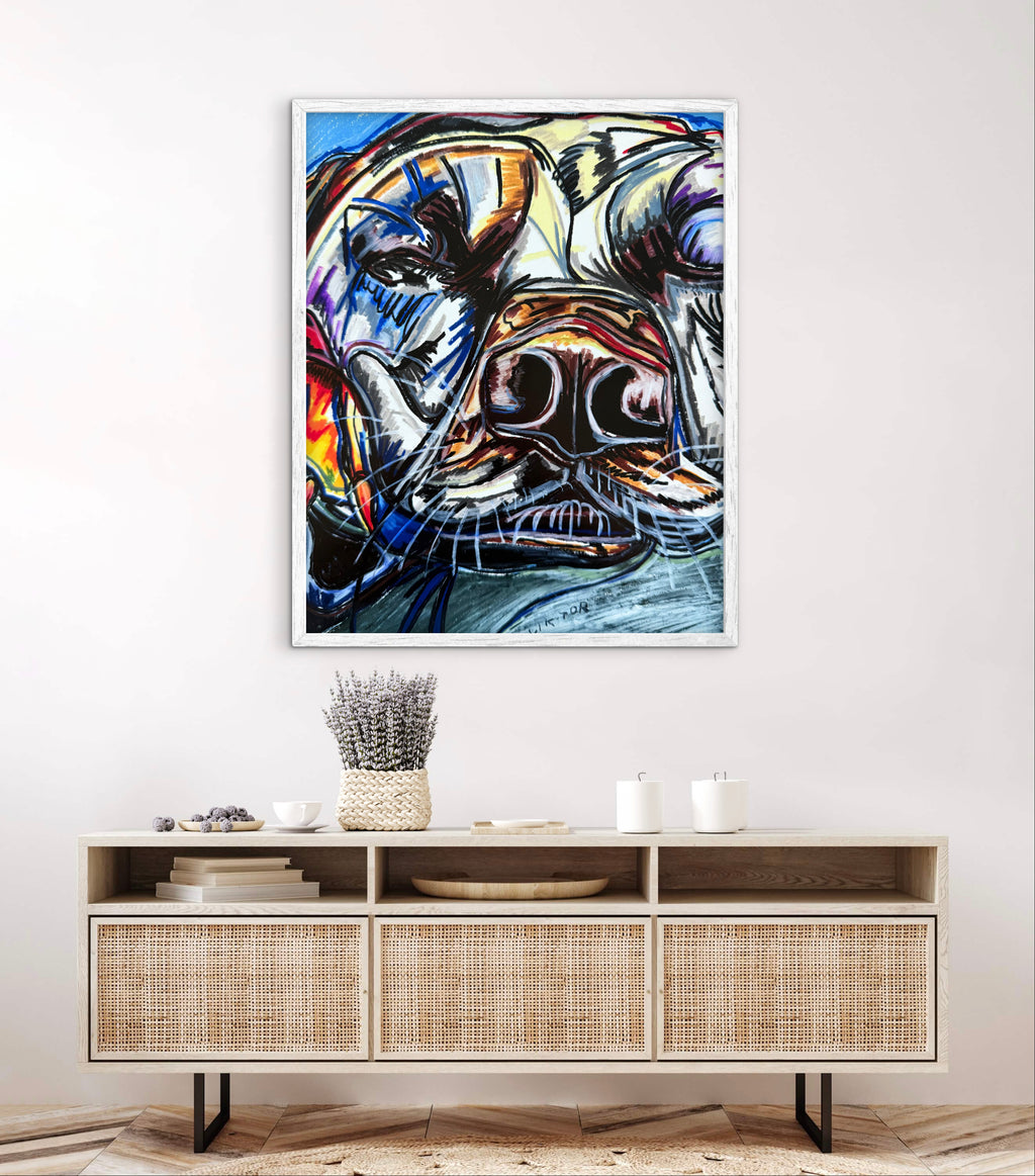 The Sleeping Lab - Art Prints