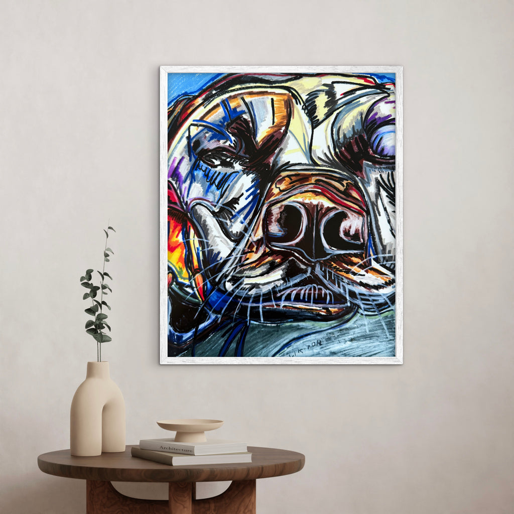 The Sleeping Lab - Art Prints