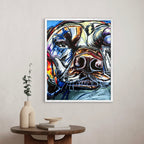 The Sleeping Lab - Art Prints