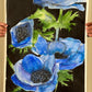 Anemone Flower - ORIGINAL Watercolor artwork 22x30”