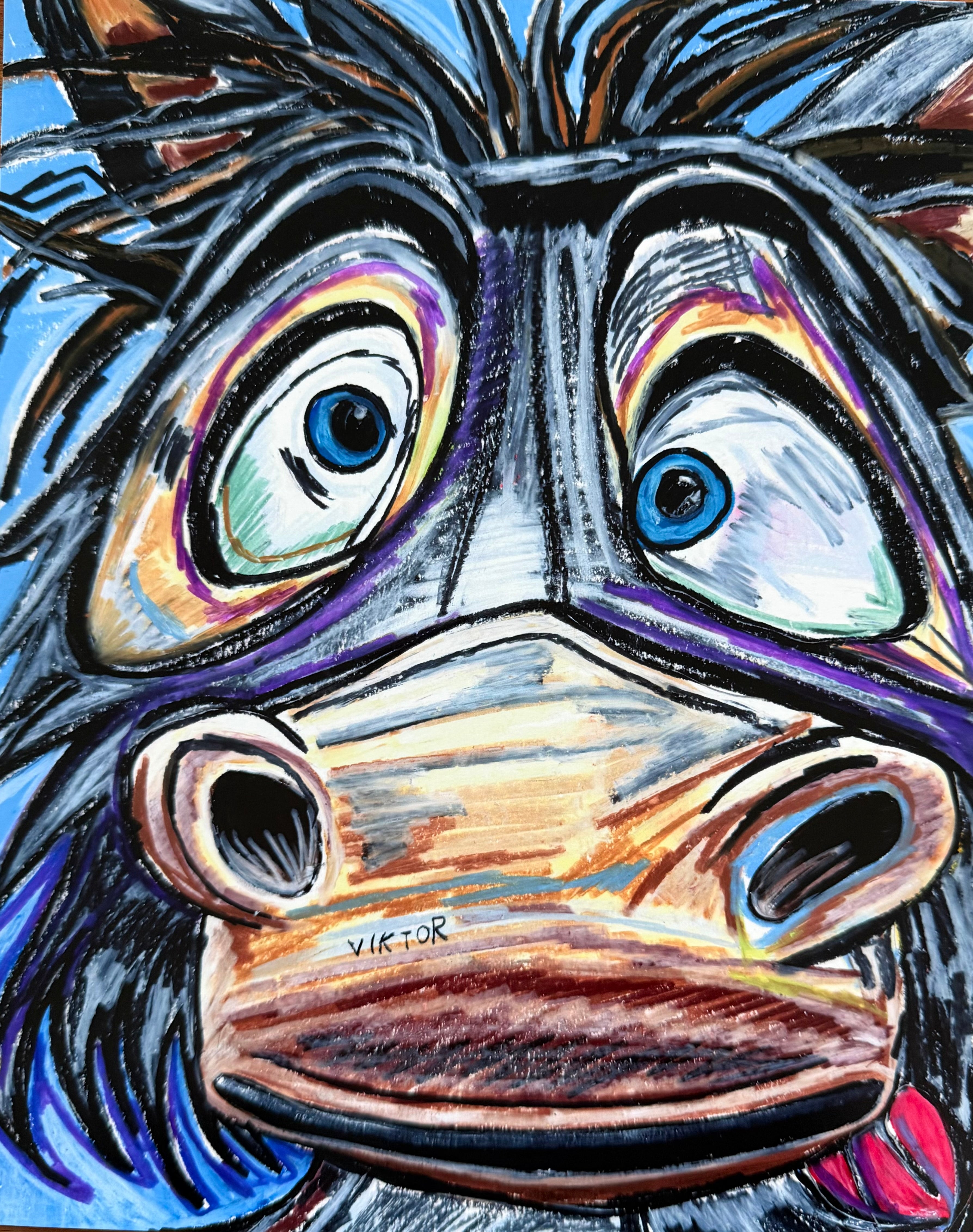 Silly Donkey - Art Prints