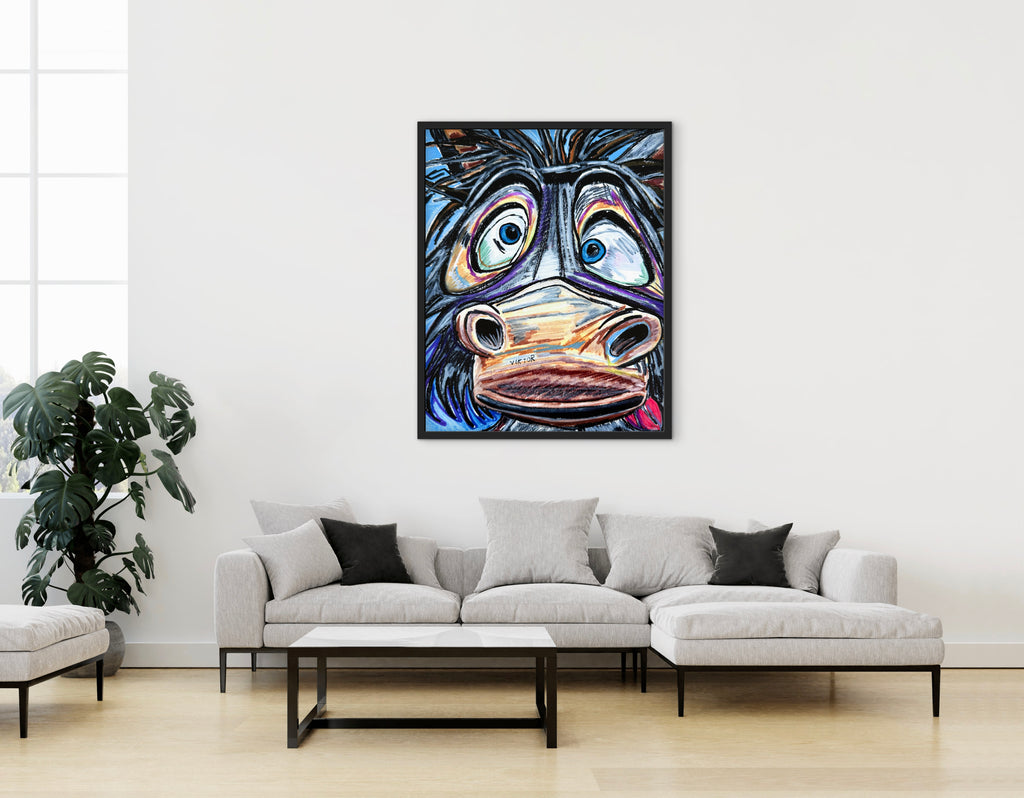 Silly Donkey - Art Prints