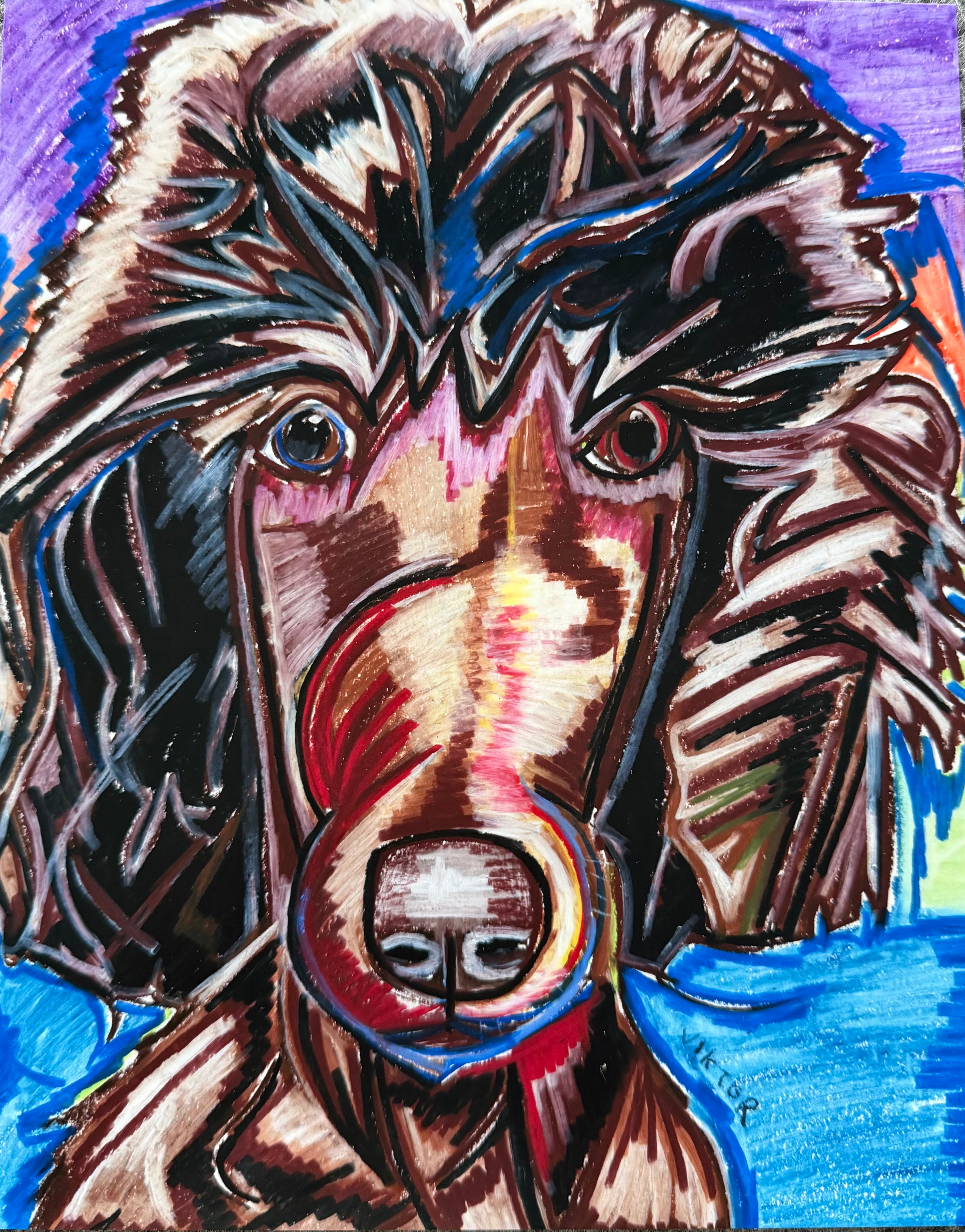 Standard Poodle - Art Prints