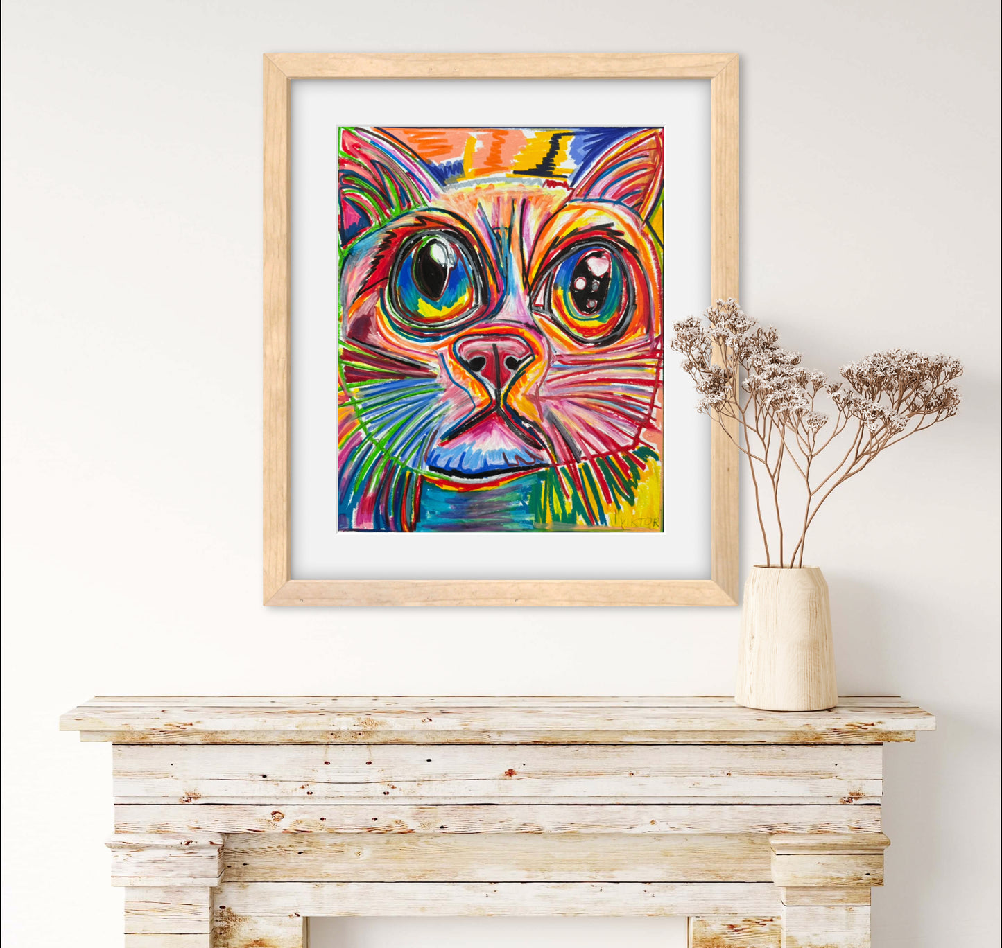 Oliver The Cat - Art Prints