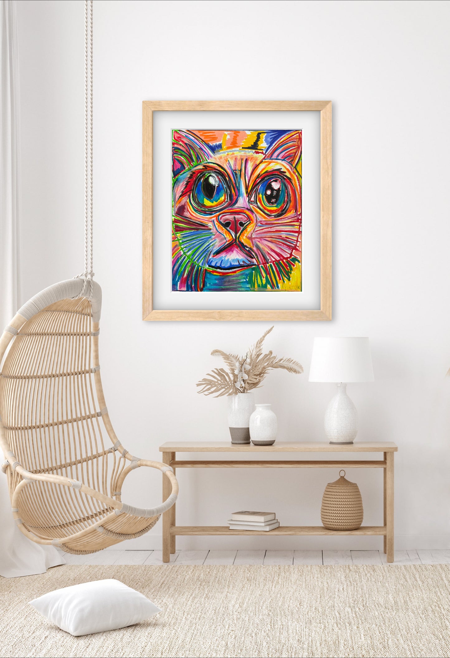 Oliver The Cat - Art Prints