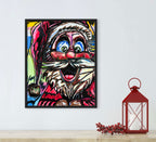 Joyful Santa - Art Prints