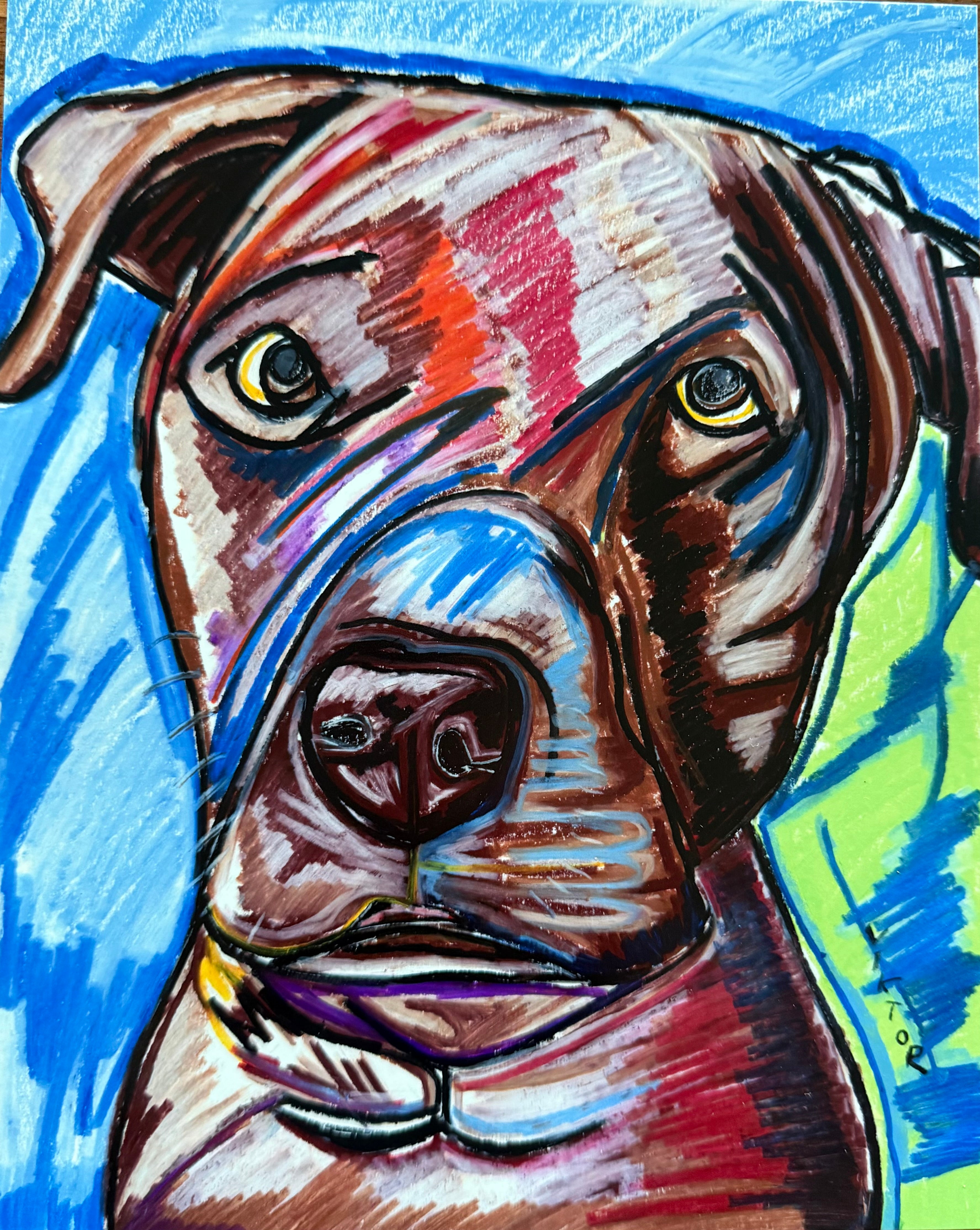 Charlie The Lab - Art Prints