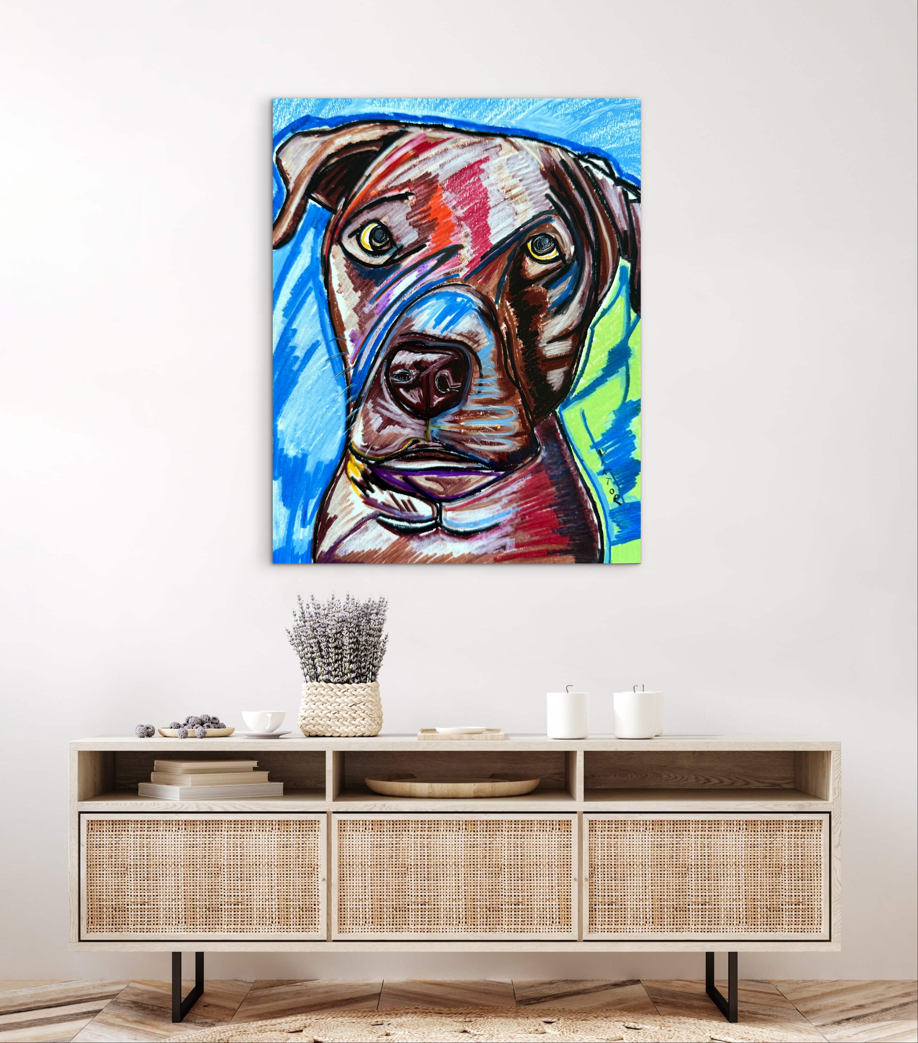 Charlie The Lab - Art Prints