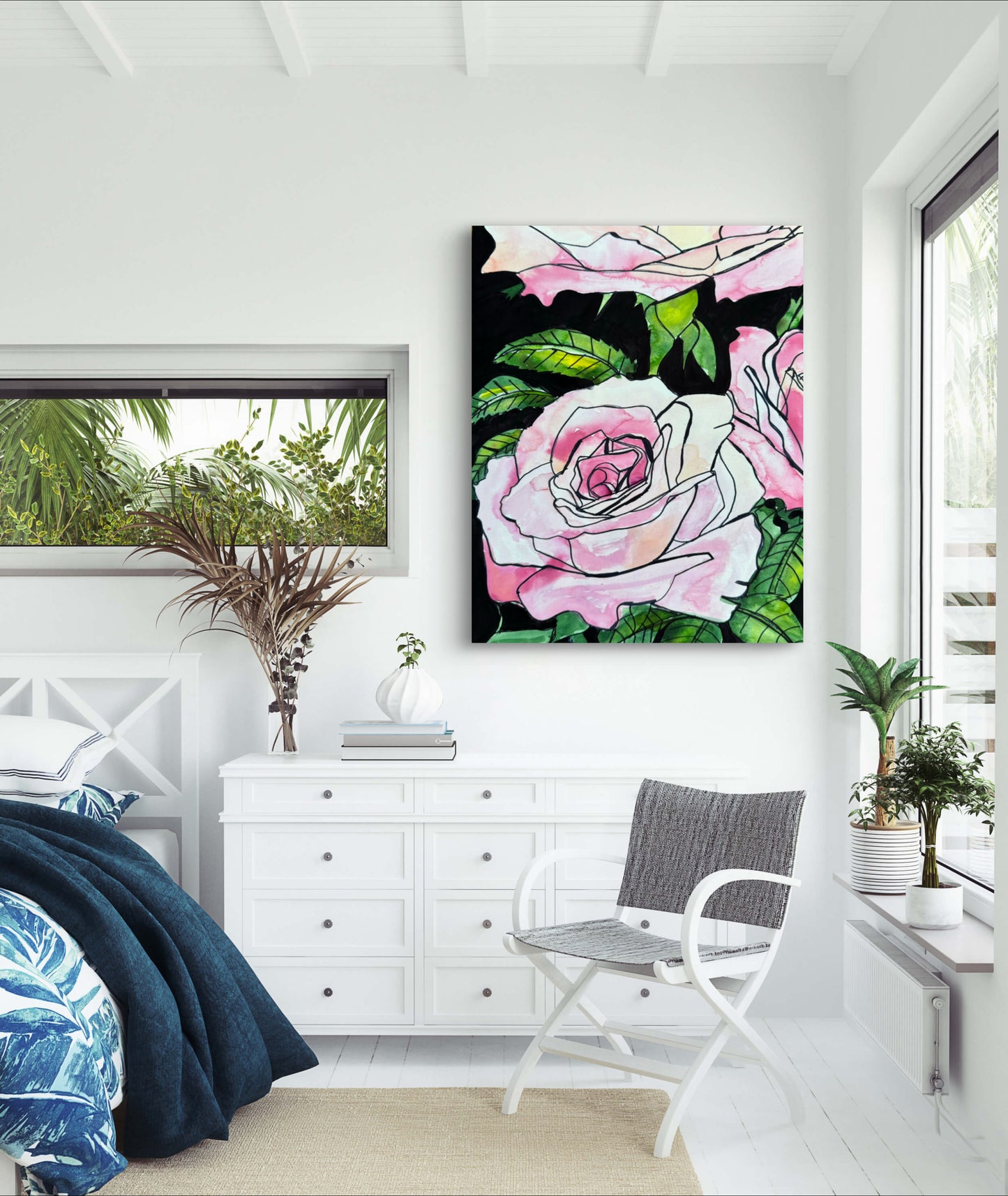 Pretty Lady Rose - Art Prints