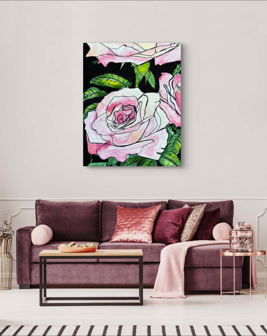 Pretty Lady Rose - Art Prints