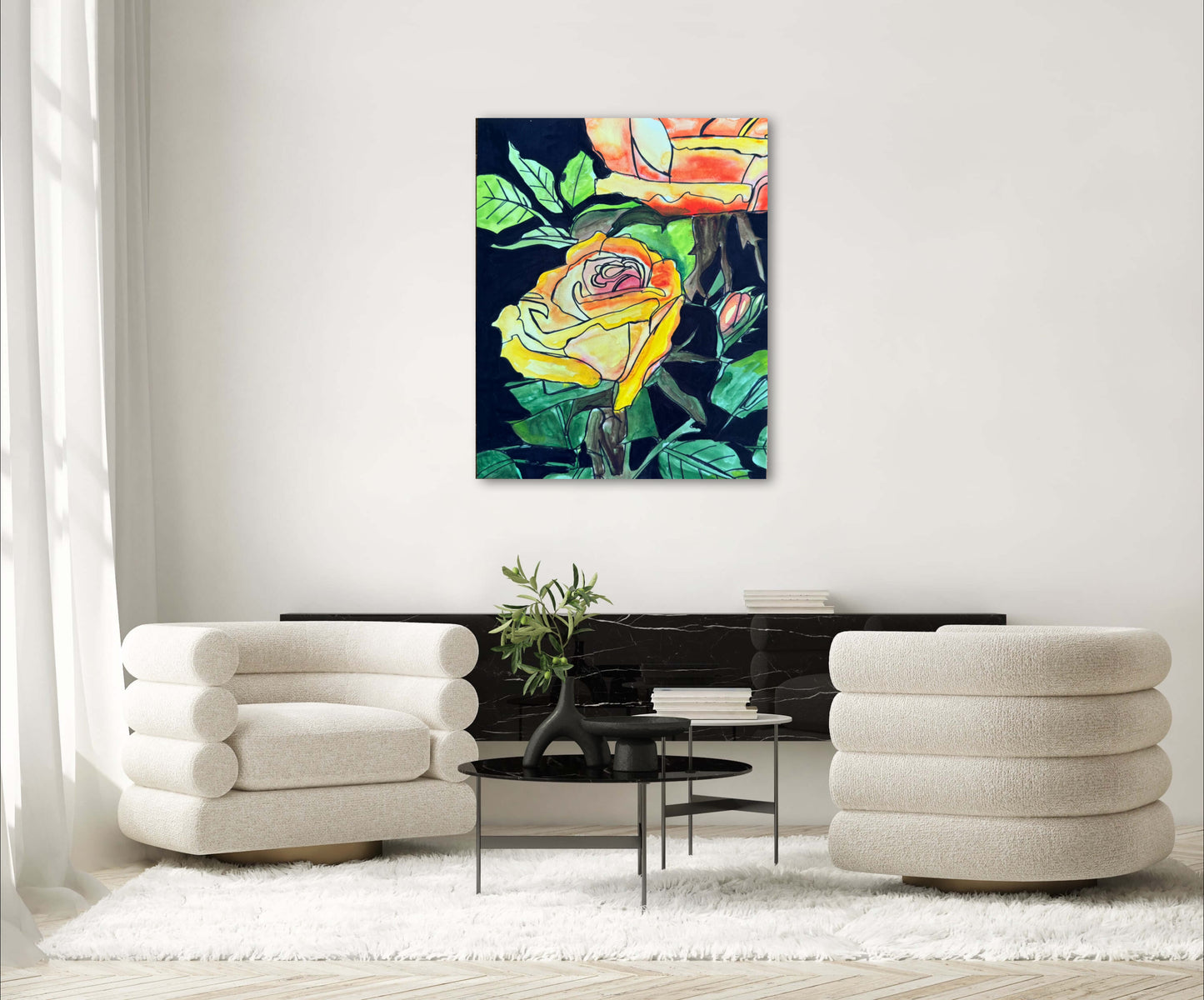 Yellow Roses - Art Prints