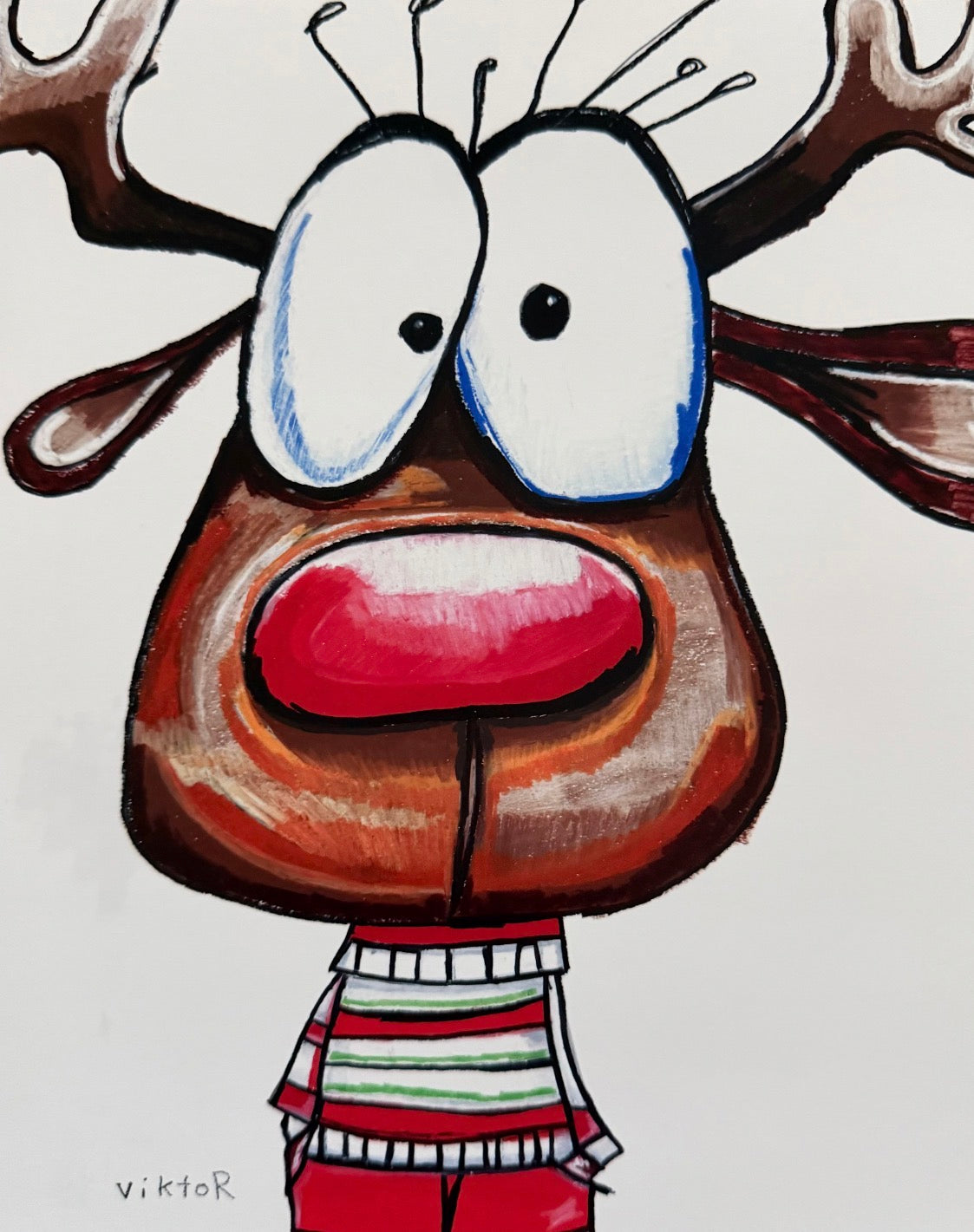 Frosty's Furry Friend - Art Prints
