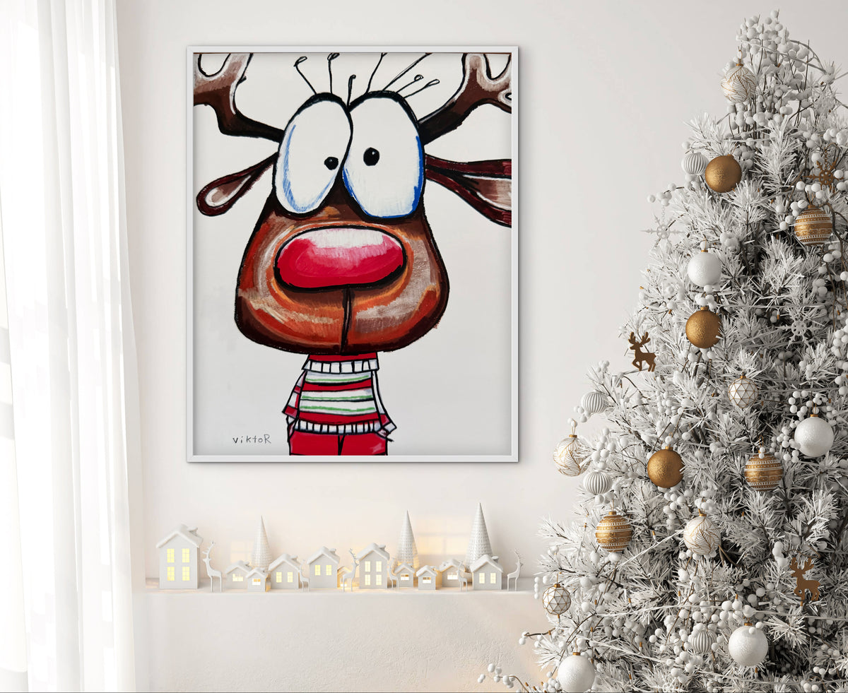 Frosty's Furry Friend - Art Prints
