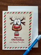 Frosty's Furry Friend - Greeting cards