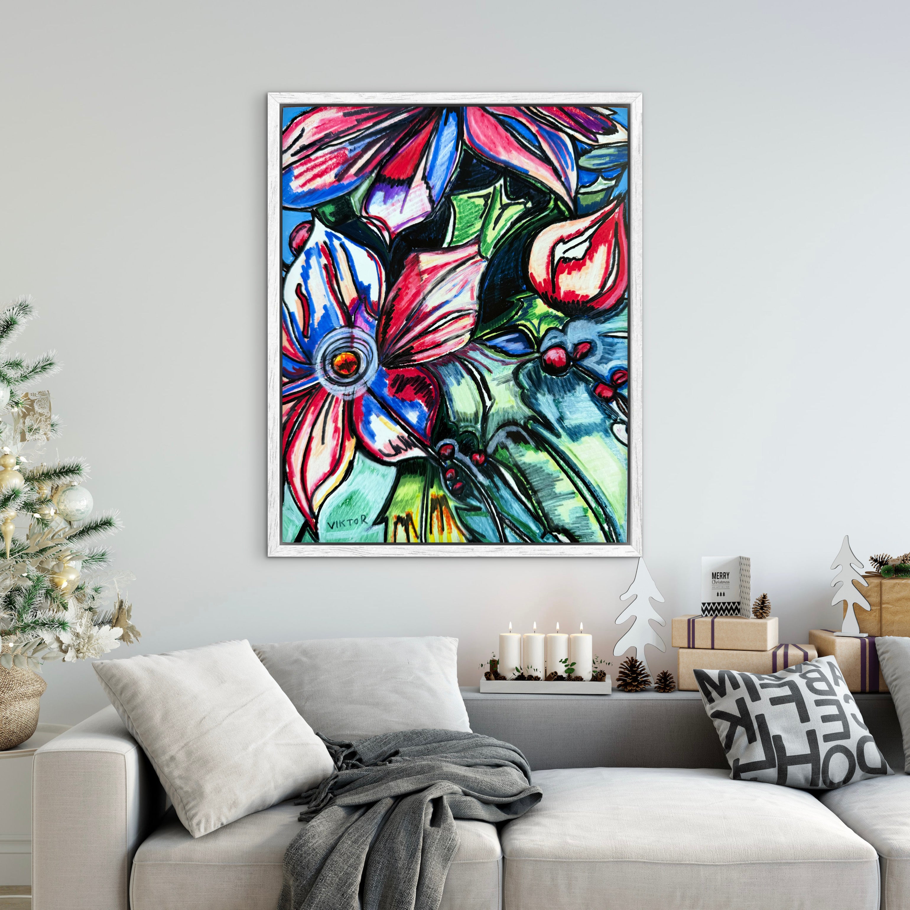 Holiday Arrangement - Art Prints